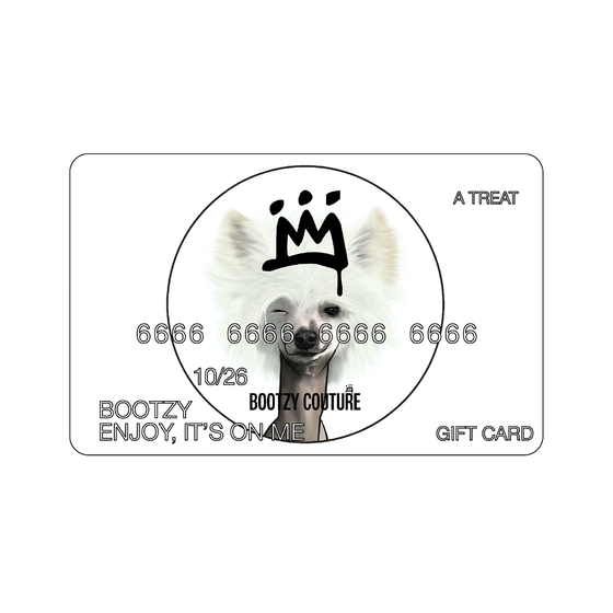 BOOTZY GIFT CARD